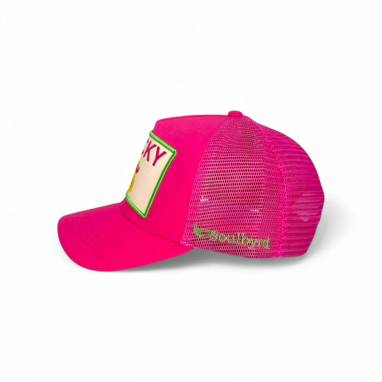 Lucky Duck Trucker Hat - Pink | Soulbyrd