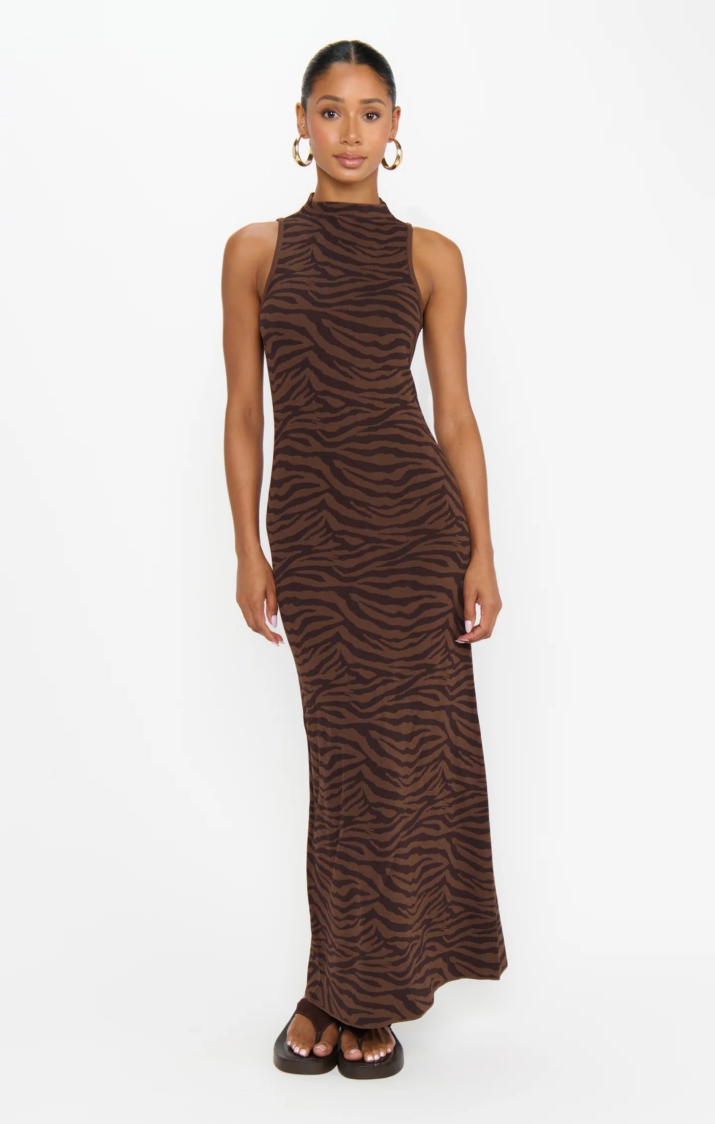 Shauna Maxi Dress - Wild Tiger Knit | Show Me Your MuMu