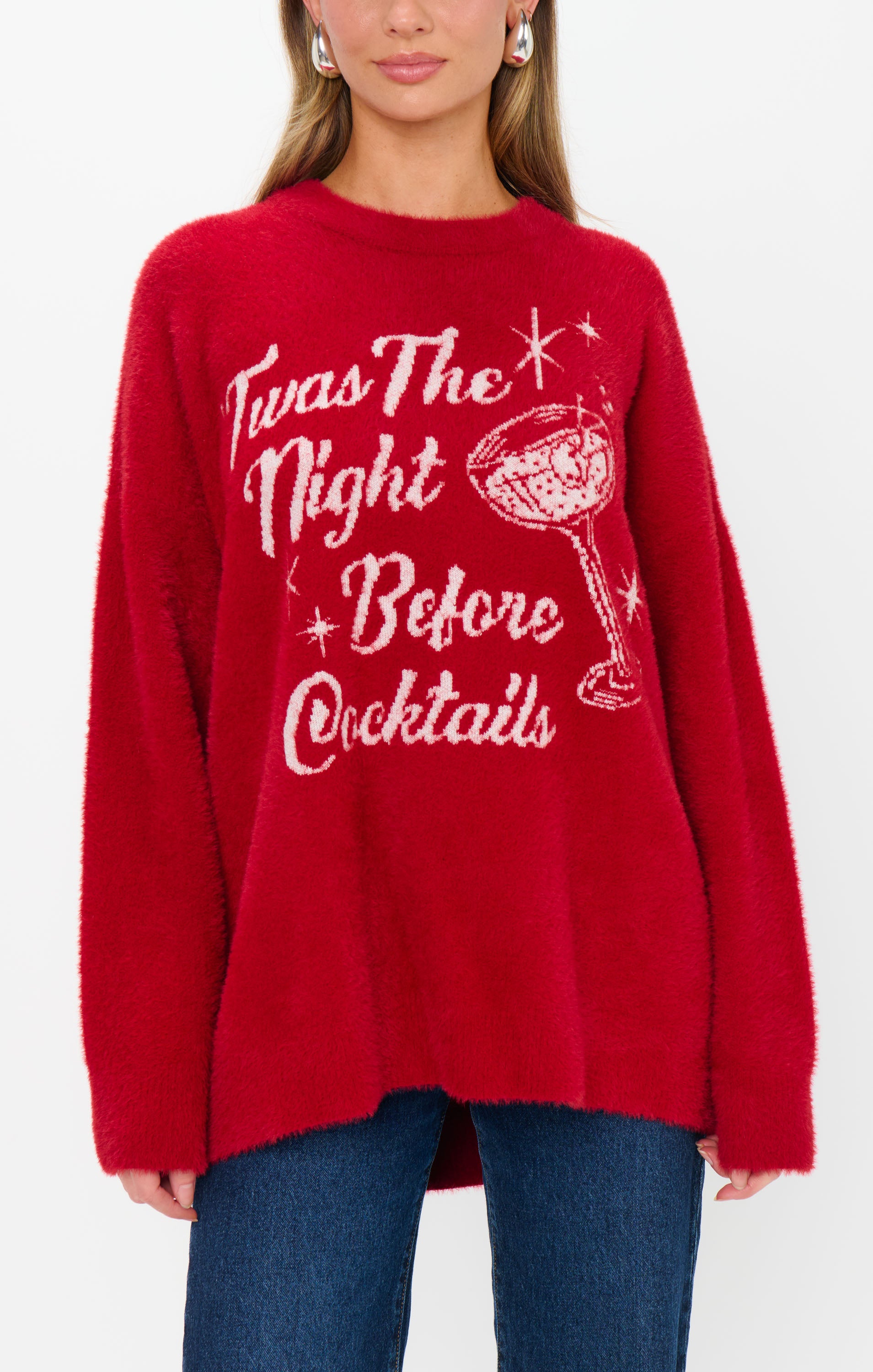 Classic Crewneck Sweater - Twas The Night Knit | Show Me Your MUMU