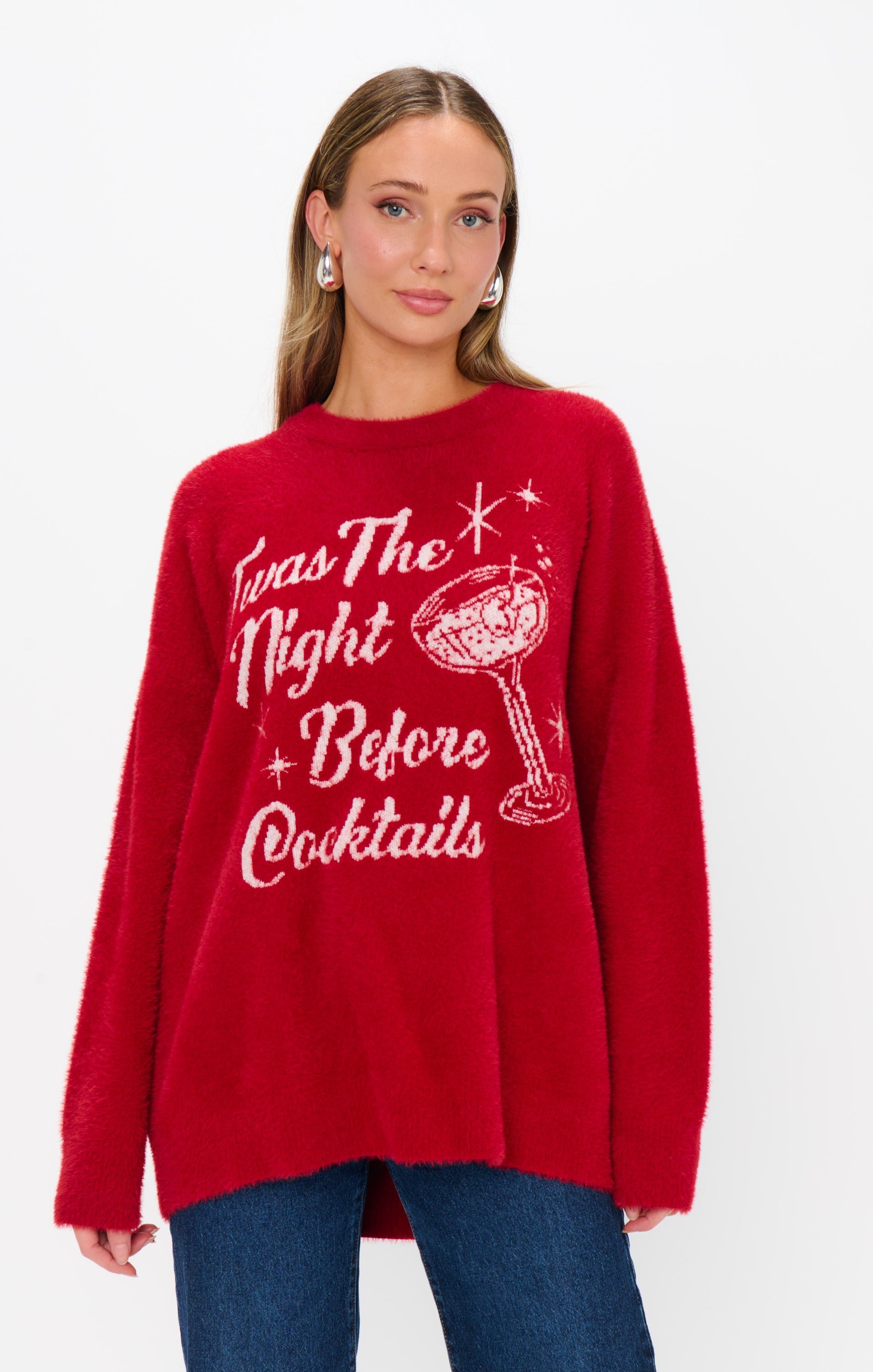 Classic Crewneck Sweater - Twas The Night Knit | Show Me Your MUMU