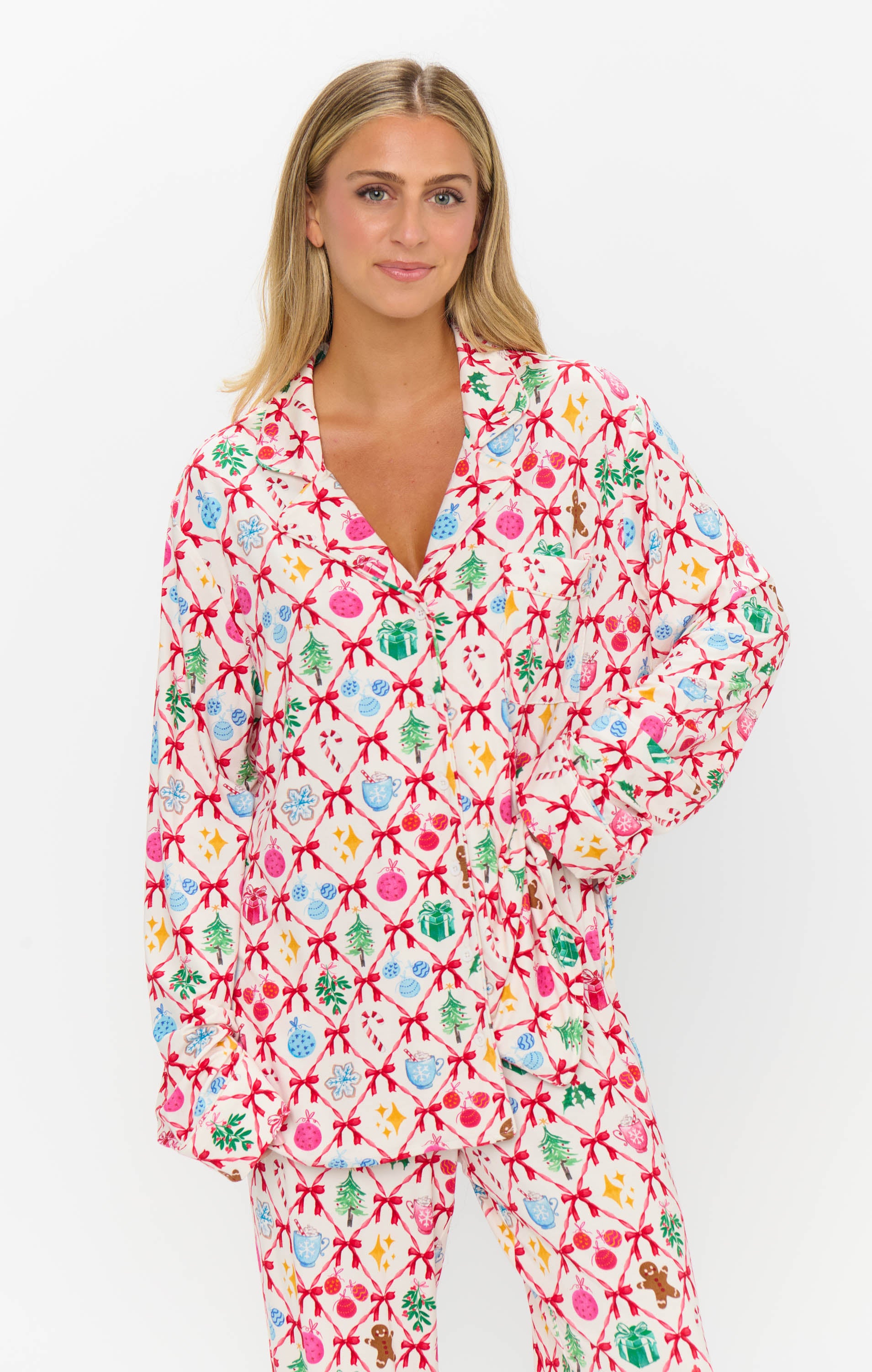 Classic PJ Set - Winter Wonderland Jersey | Show Me Your MUMU