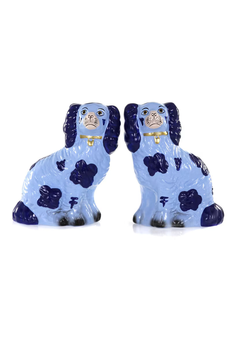 Blue Staffordshire Spaniel Set | Cody Foster