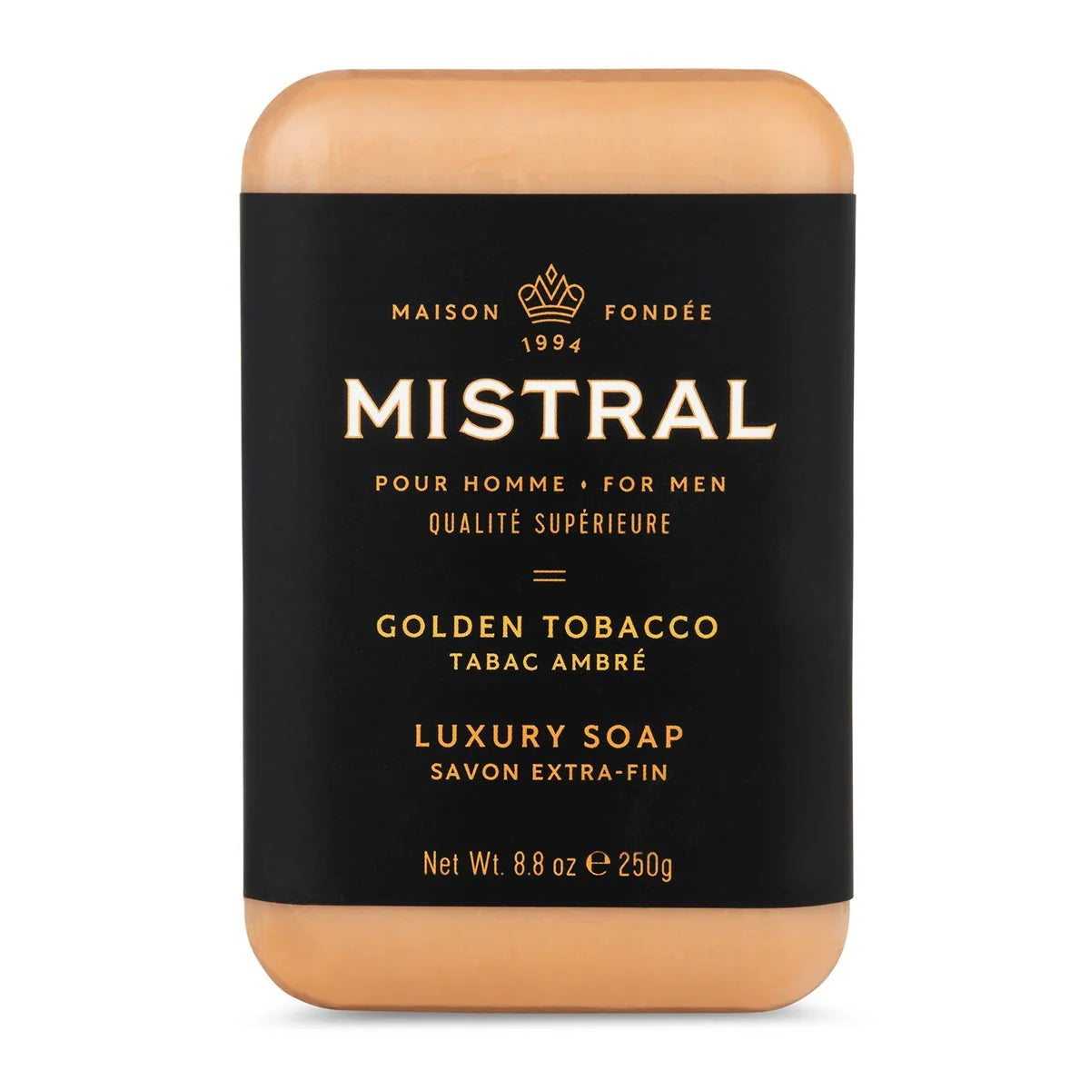 Golden Tobacco Bar Soap | Mistral