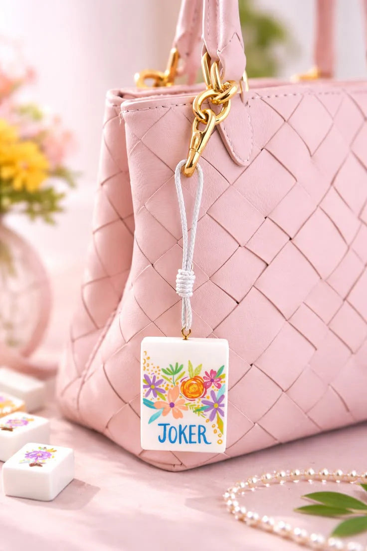 Bonjour Mahjong Bag Charm
