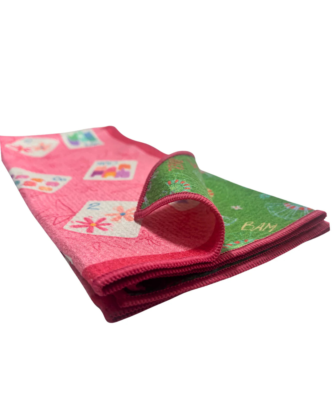 Bonjour Mahjong Double-Sided Tea Towel