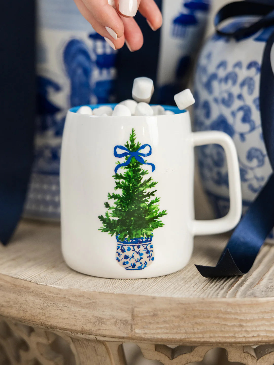 Fancy & Festive Tree Ceramic Mug