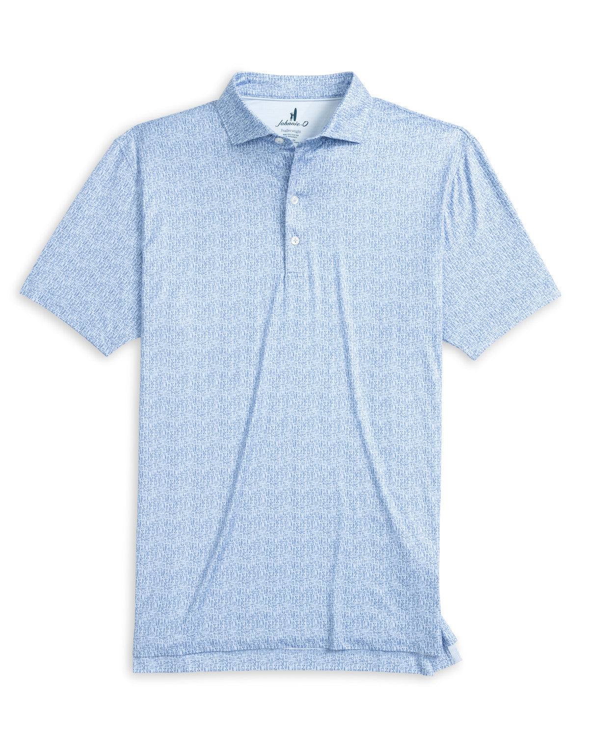 Popping Tops Featherweight Performance Polo - Kona | Johnnie-O