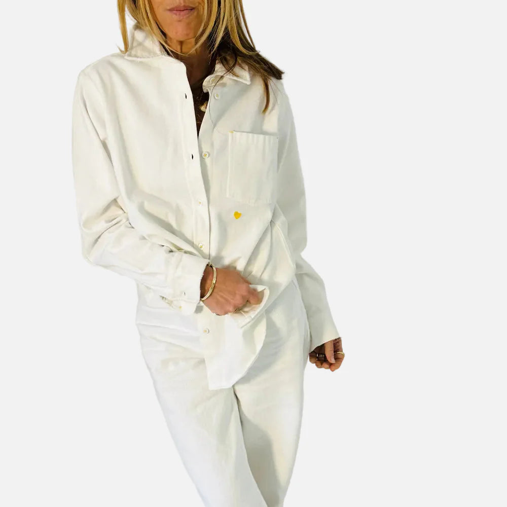 Mia Denim Shirt - Blank Canvas | Kerri Rosenthal