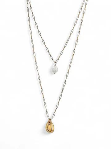 Double Down 2 Layer Necklace | Farrah B