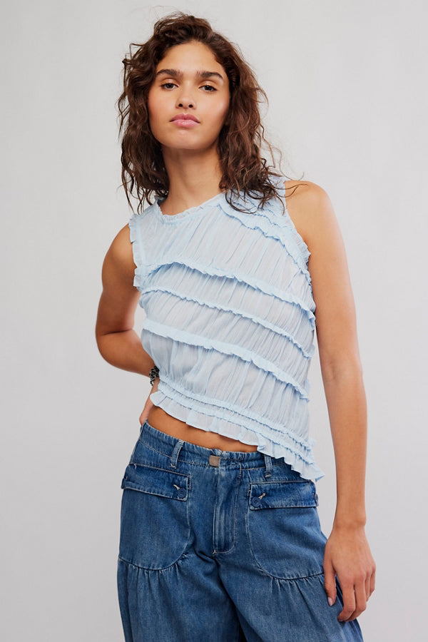 Pink Sands Smocked Top | Free People