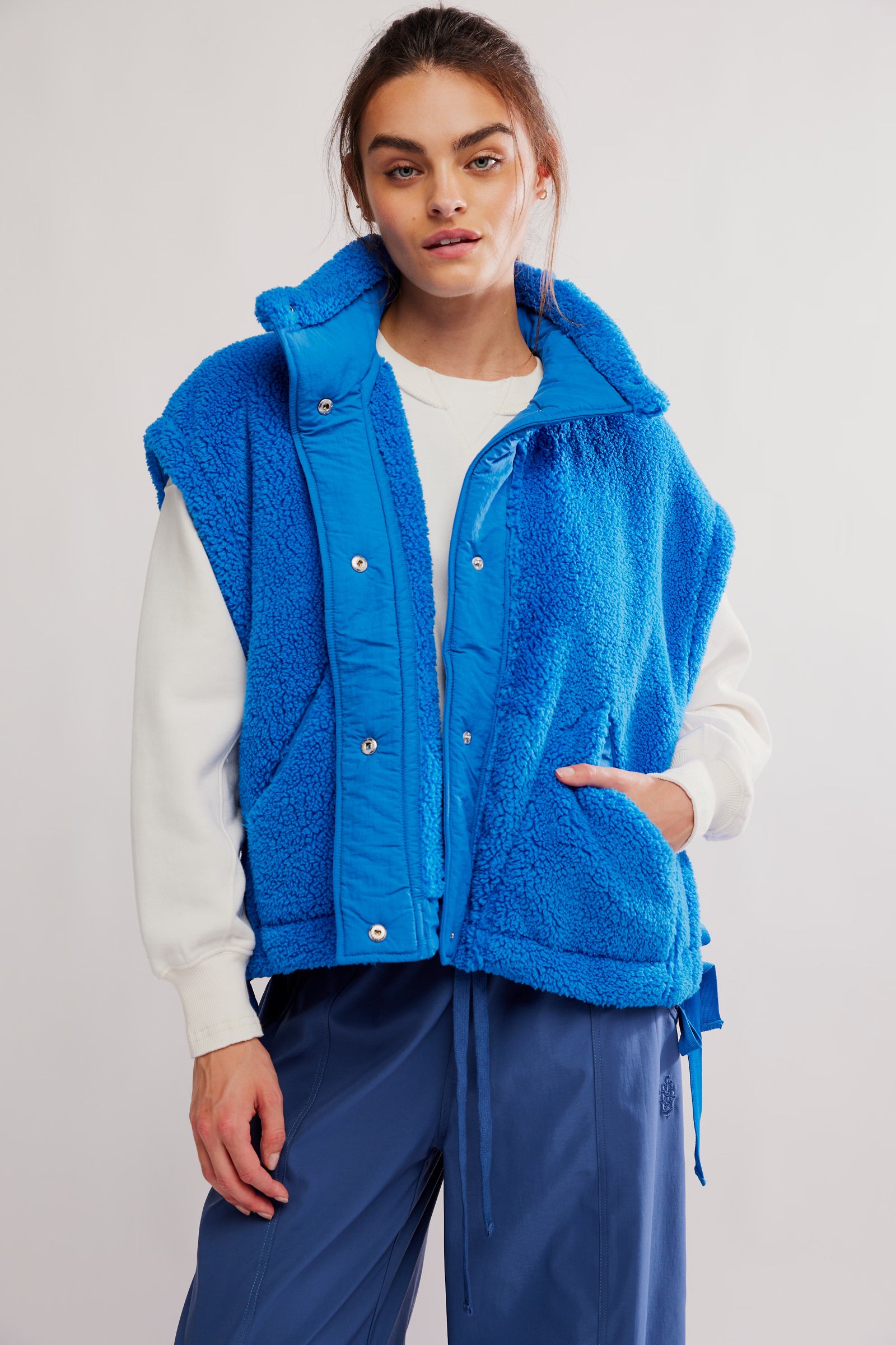 Scout It Out Fleece Vest | Free People