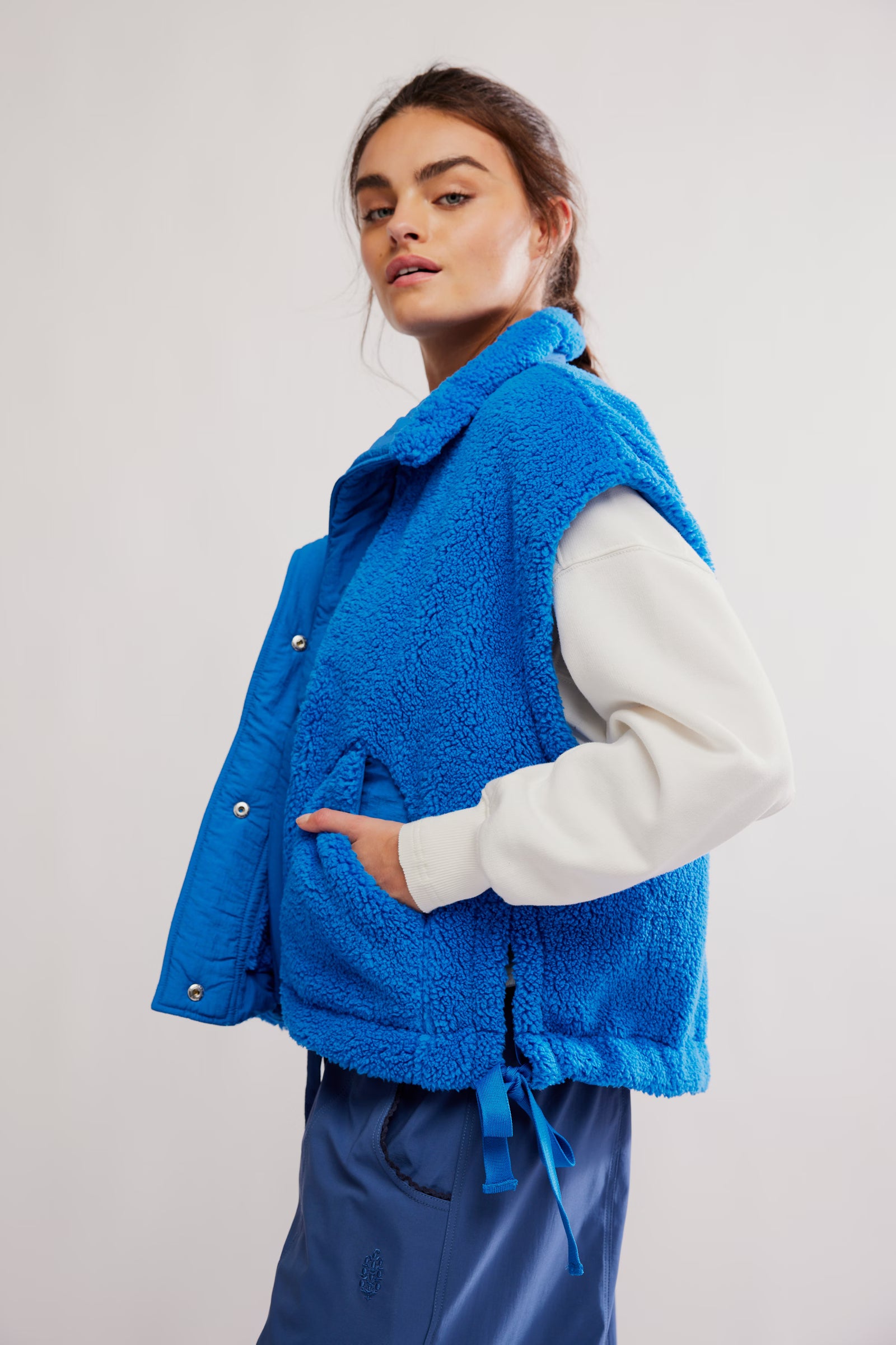 Scout It Out Fleece Vest | Free People