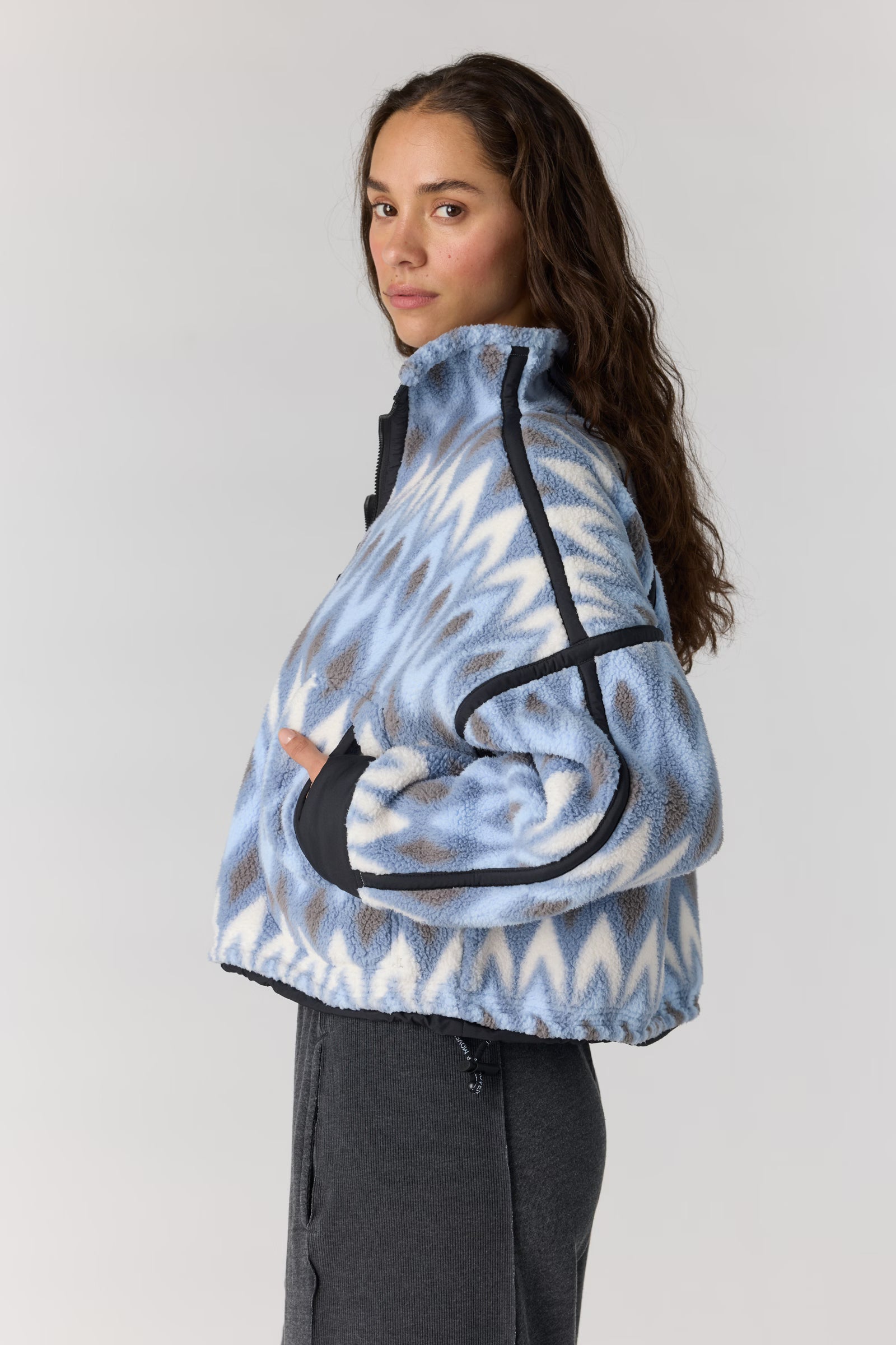 Printed Mountain High 1/2 Zip | FP Movement