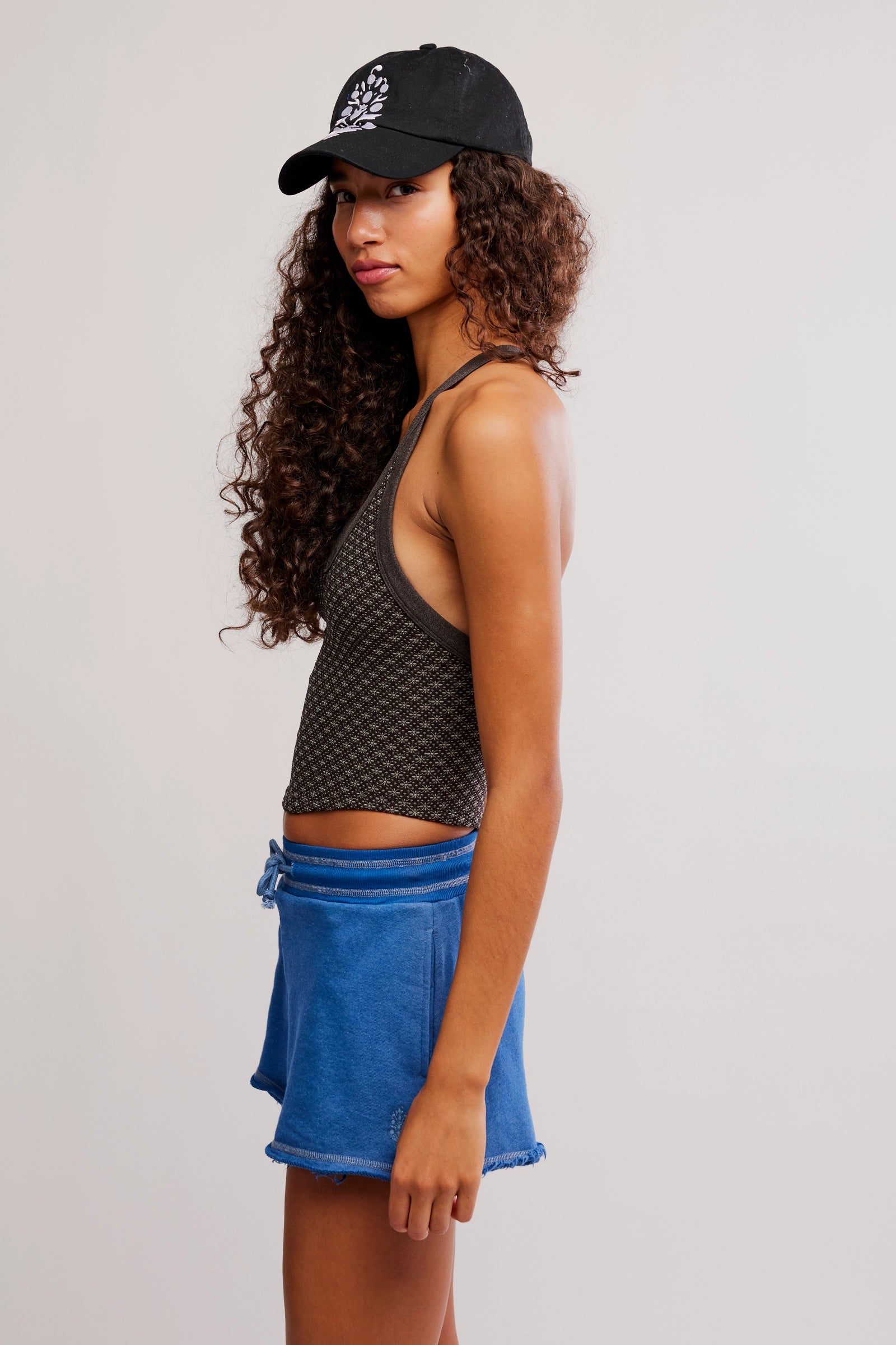 All Clear V-Neck Jacquard Cami | FP Movement