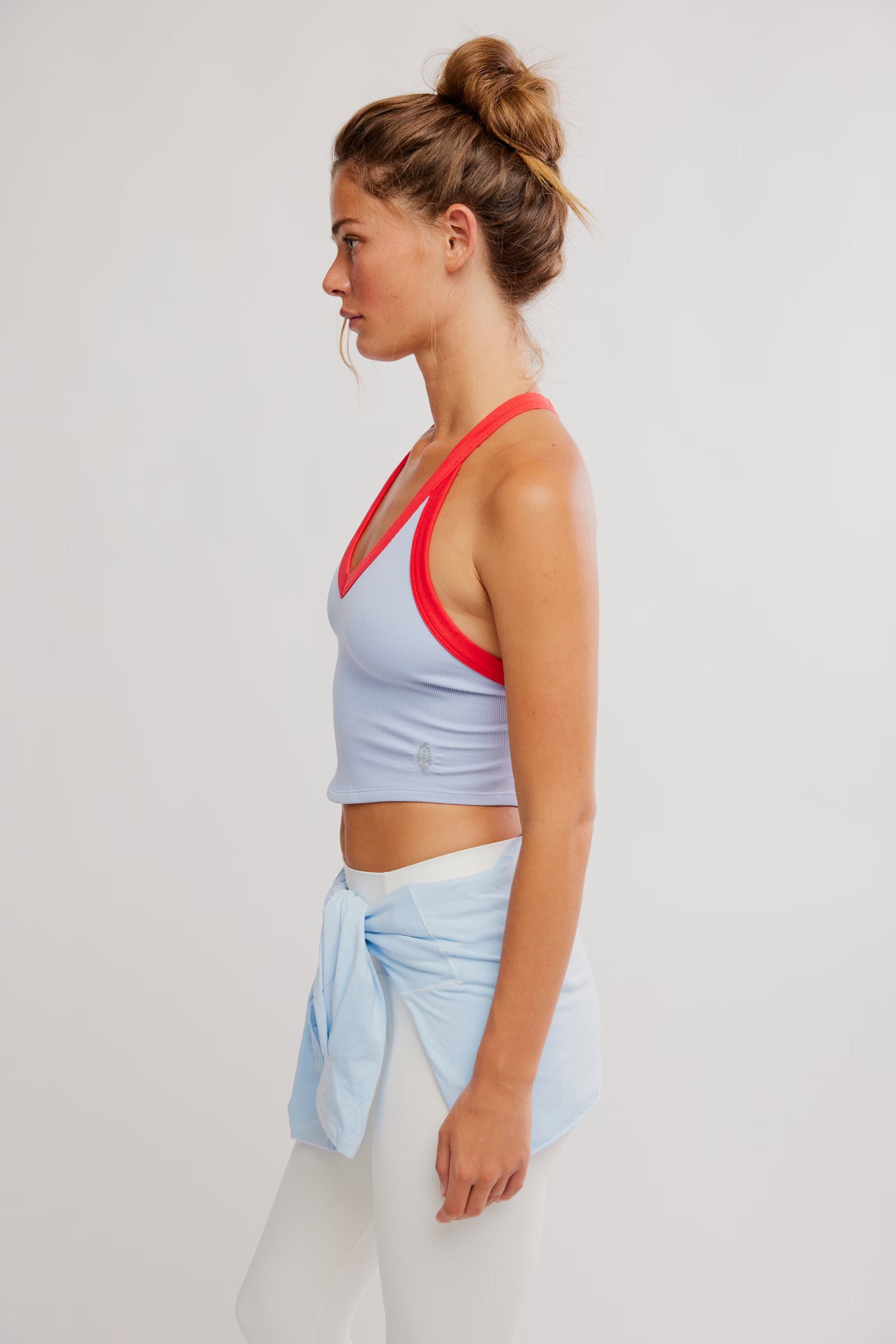 All Clear V-Neck Colorblock Cami | FP Movement