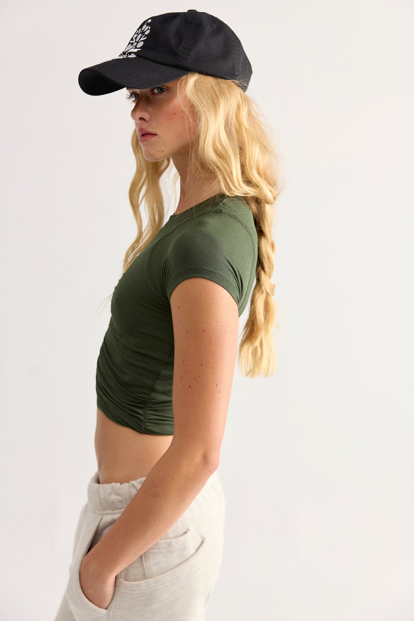 Tempo Ruched Short Sleeve | FP Movement