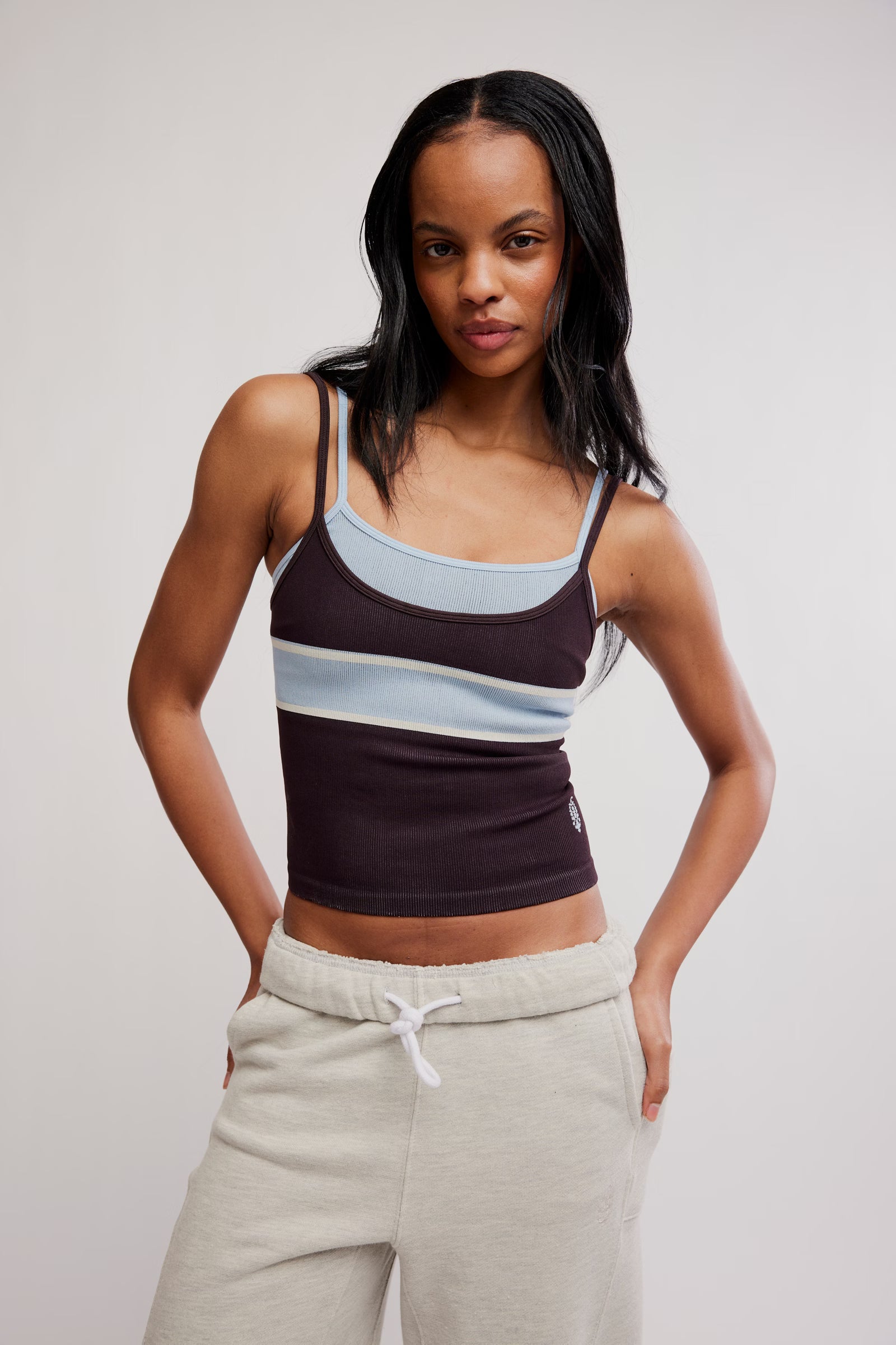 All Clear Coastline Stripe Cami | FP Movement