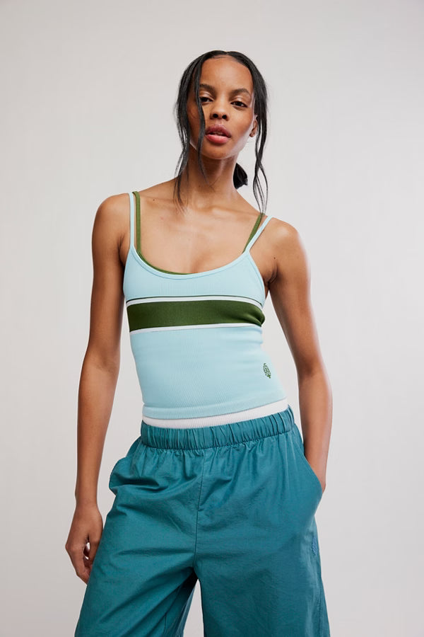 All Clear Coastline Stripe Cami | FP Movement