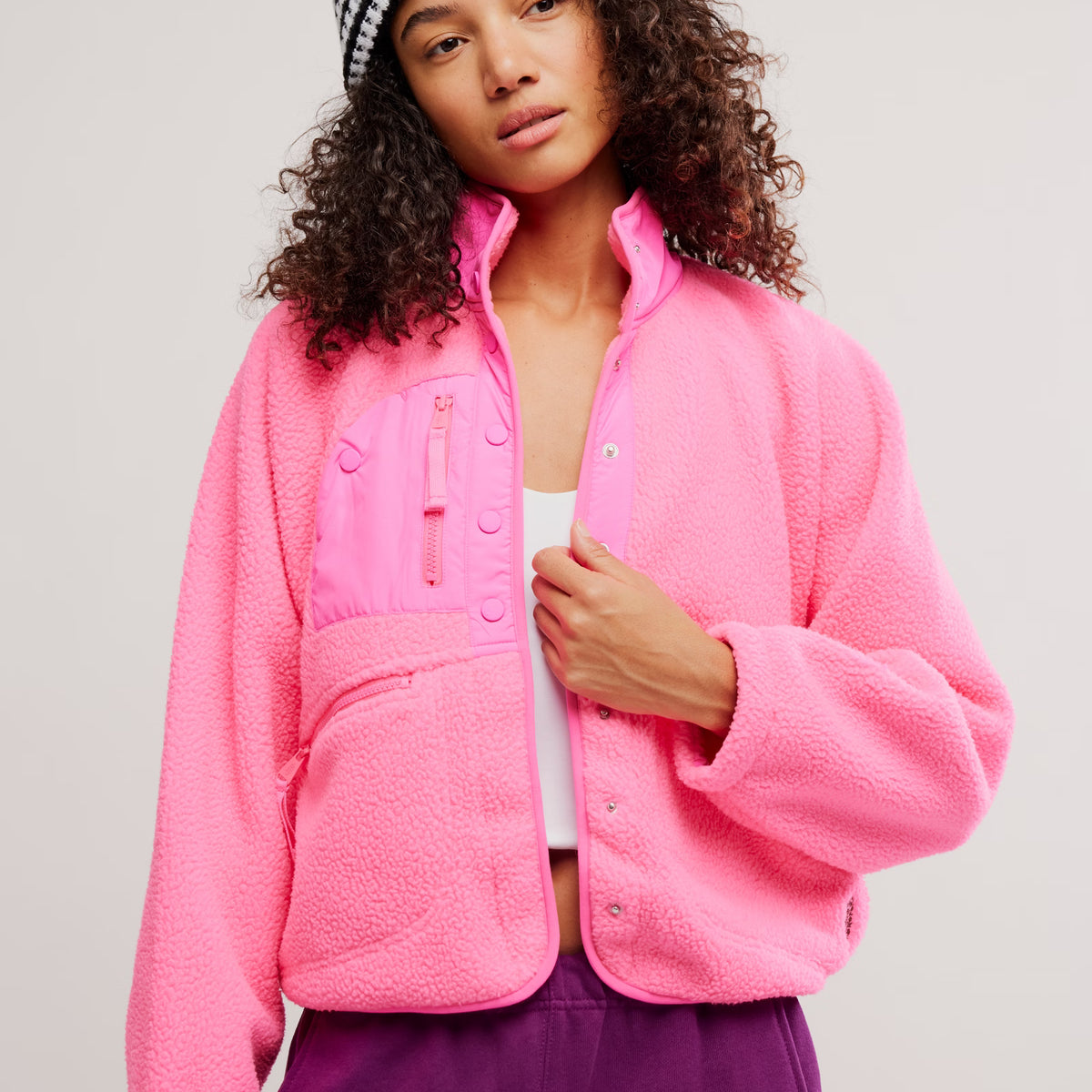 Hit The Slopes Fleece Jacket | Free People Hit The Slopes Fleece Jacket | Free People