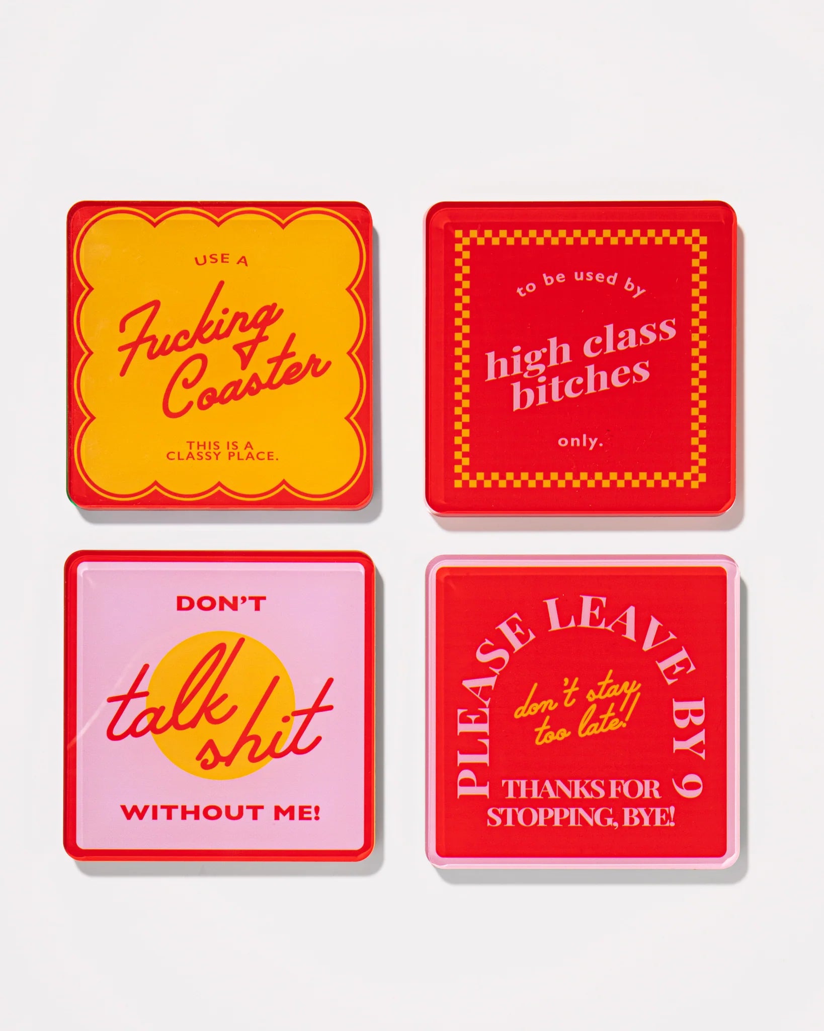 Snarky Coasters - Set of 4 | Tart by Taylor