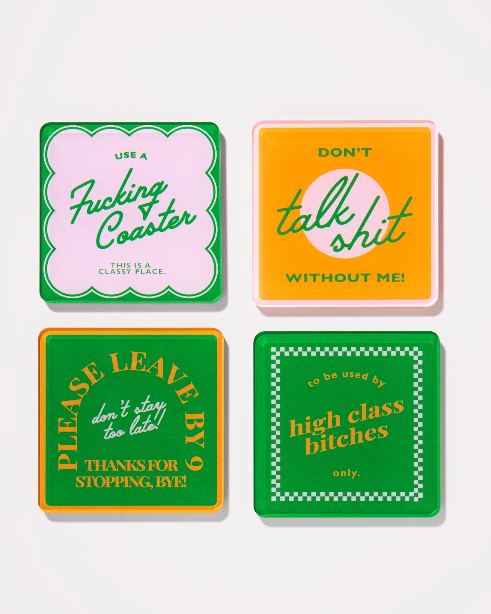 Snarky Coasters - Set of 4 | Tart by Taylor