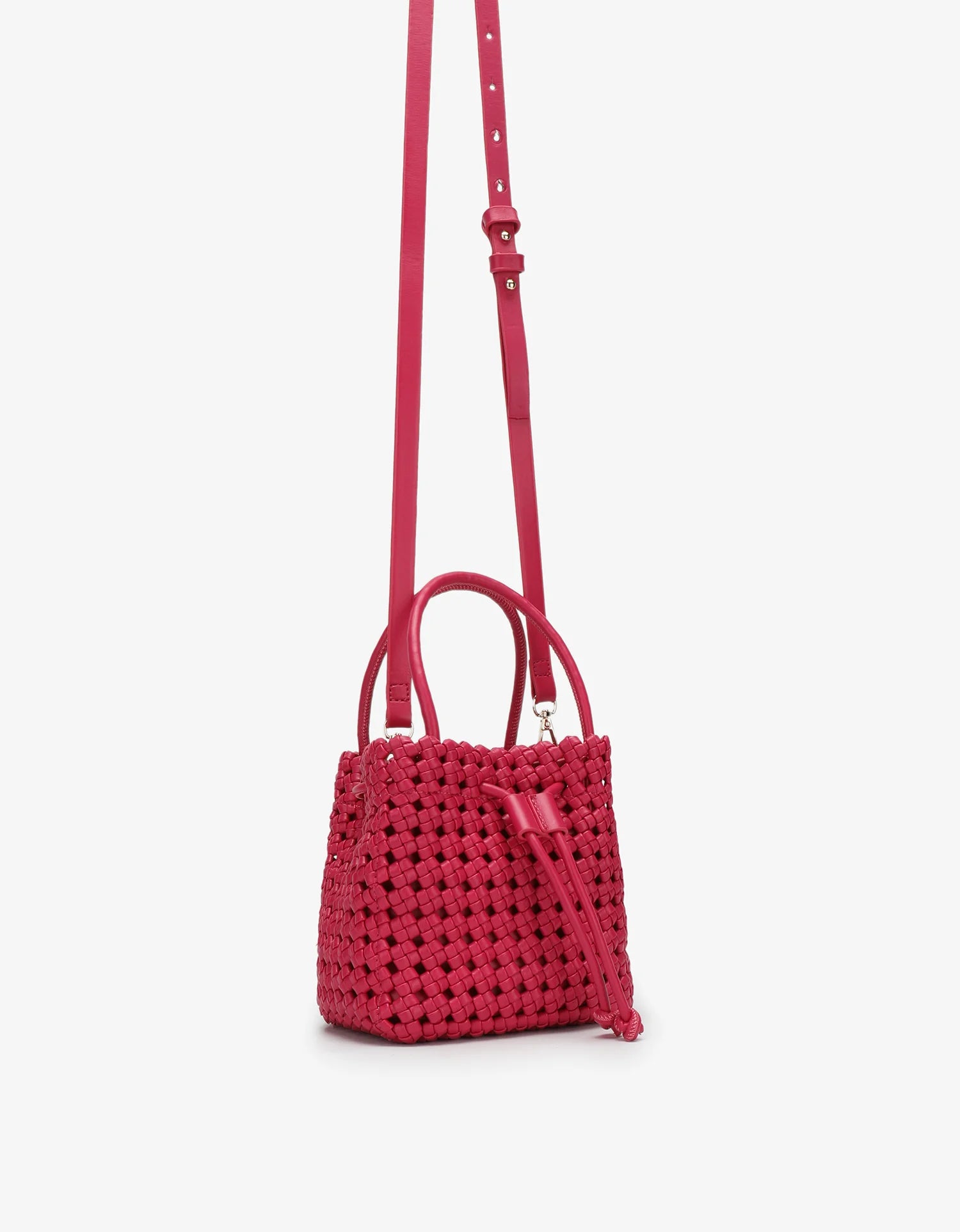 Perrie Bucket Mini Woven Square