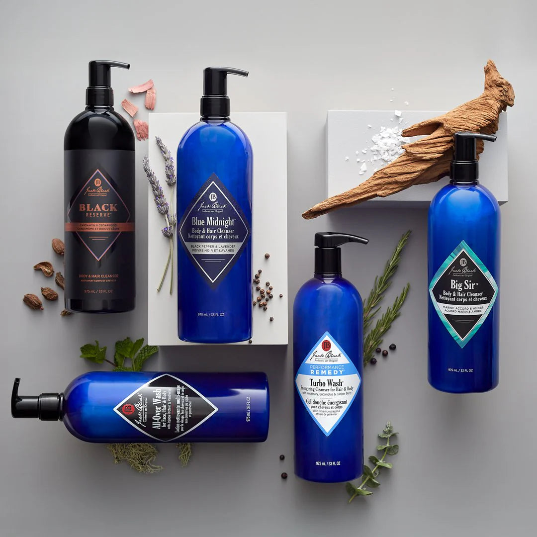 All-Over Wash for Face, Hair & Body | Jack Black
