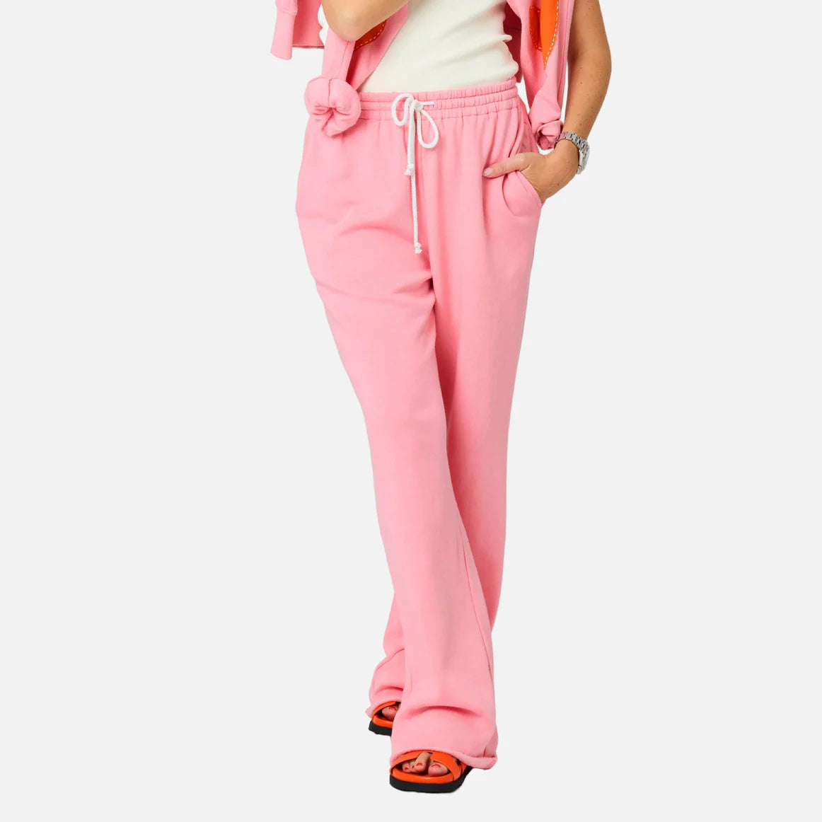 Weekend Barb Sweatpant - Pink | Kerri Rosenthal