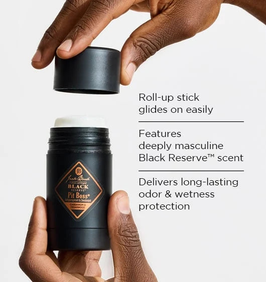 Black Reserve Pit Boss Antiperspirant & Deodorant | Jack Black