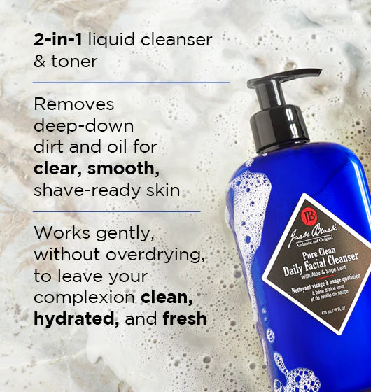 Pure Clean Daily Facial Cleanser | Jack Black