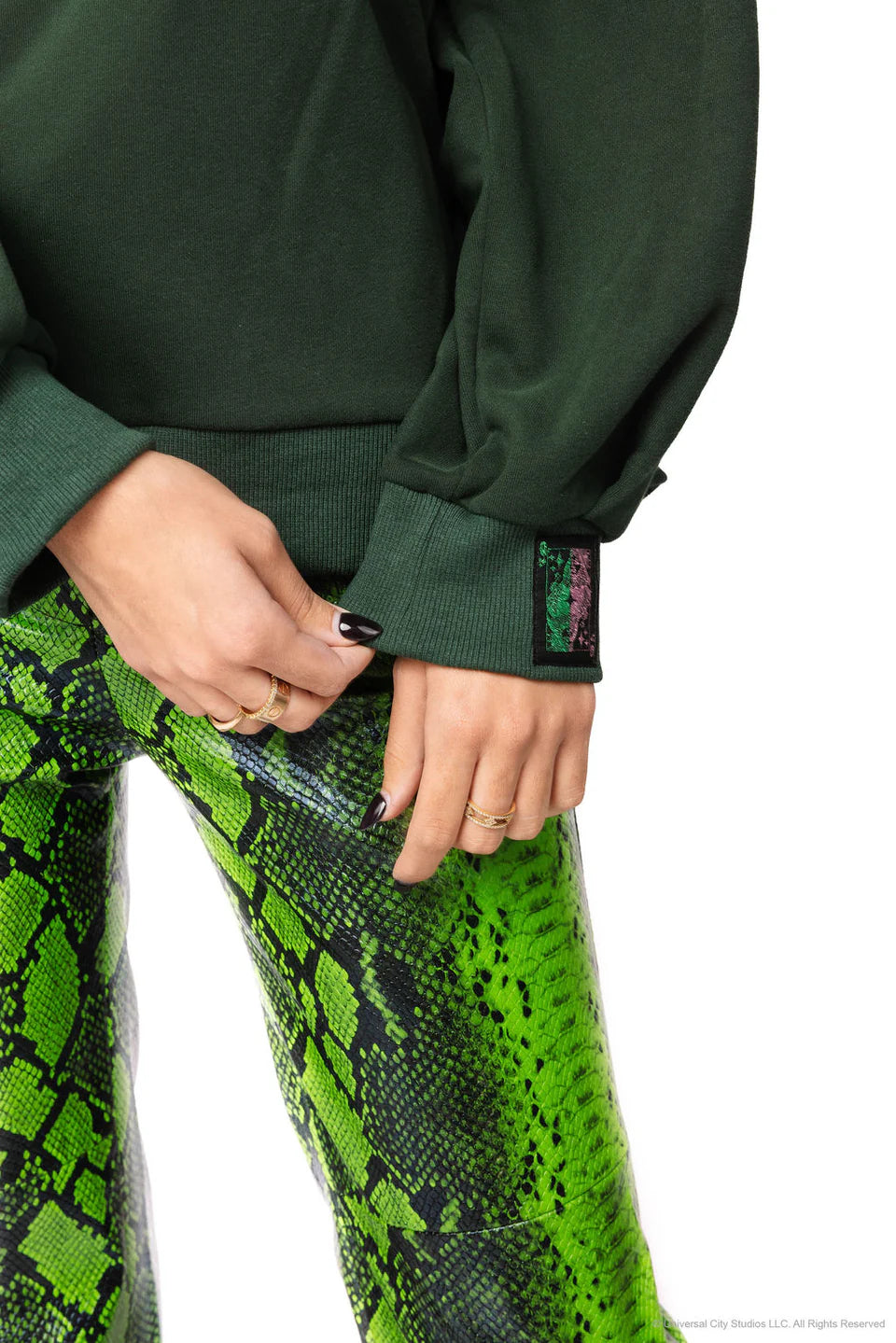 Licensed Forest Green 'I Feel Wicked' Sweatshirt  | Queen of Sparkles
