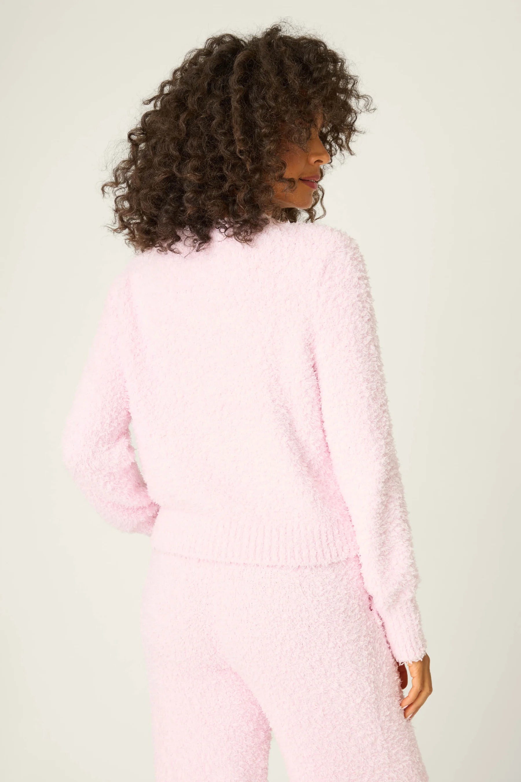 Bundle Up Boucal L/S Top - Pink | P.J. Salvage