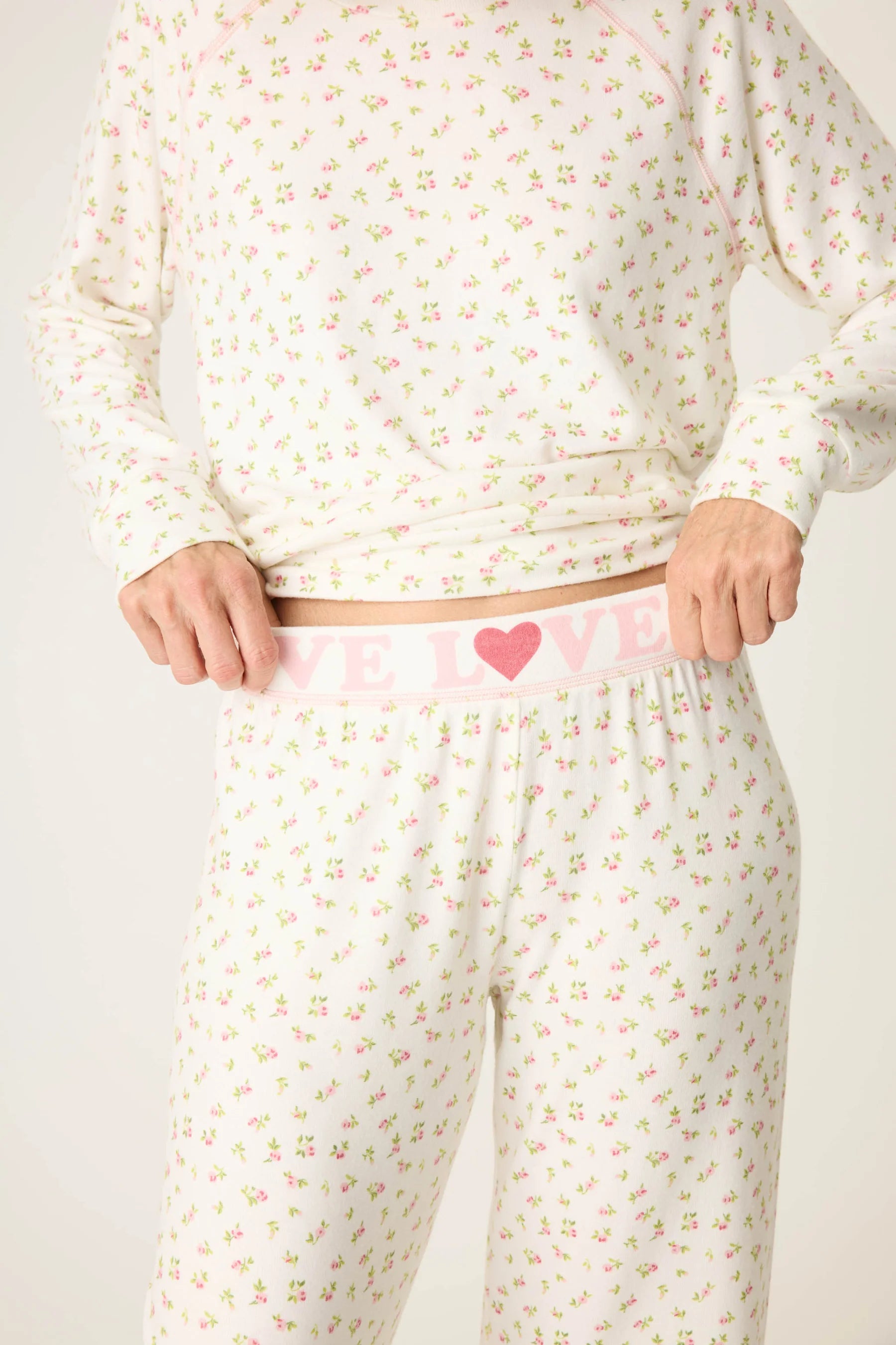 Full of Love PJ Set - Ivory | P.J. Salvage