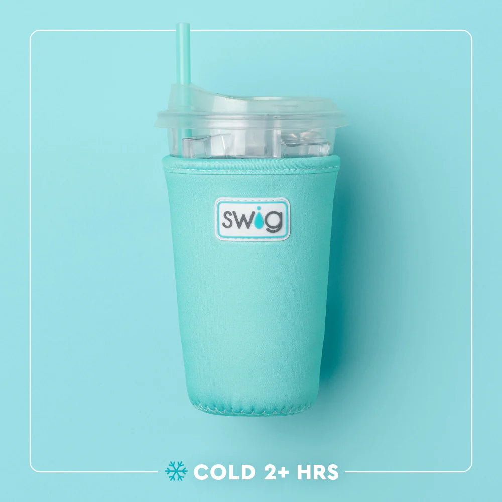 Hydrangeas Iced Cup Coolie (Medium) | Swig