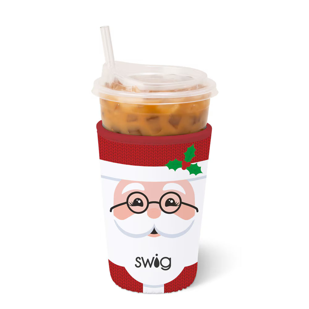 Mr Claus Iced Cup Coolie (Medium) | Swig