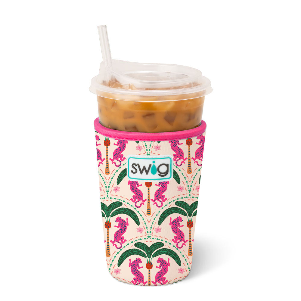 Palm Royale Iced Cup Coolie (Medium) | Swig