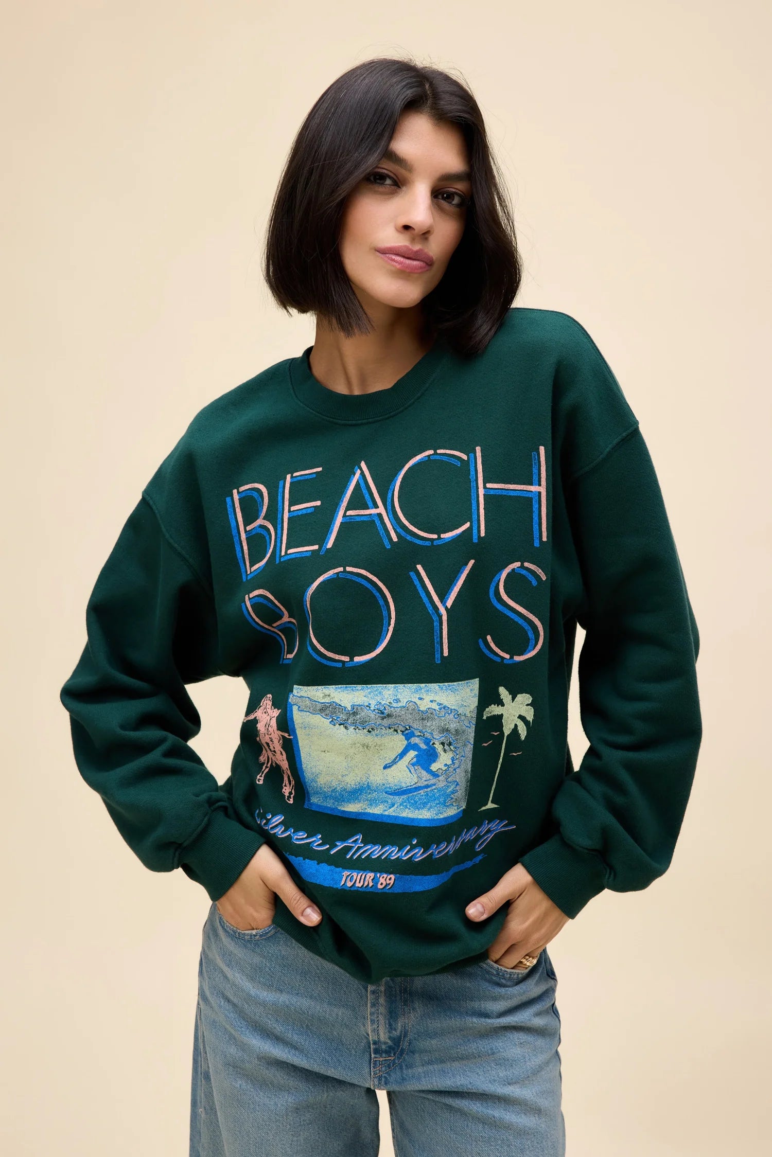 The Beach Boys Silver Anniversary BF Sweatshirt | Daydreamer