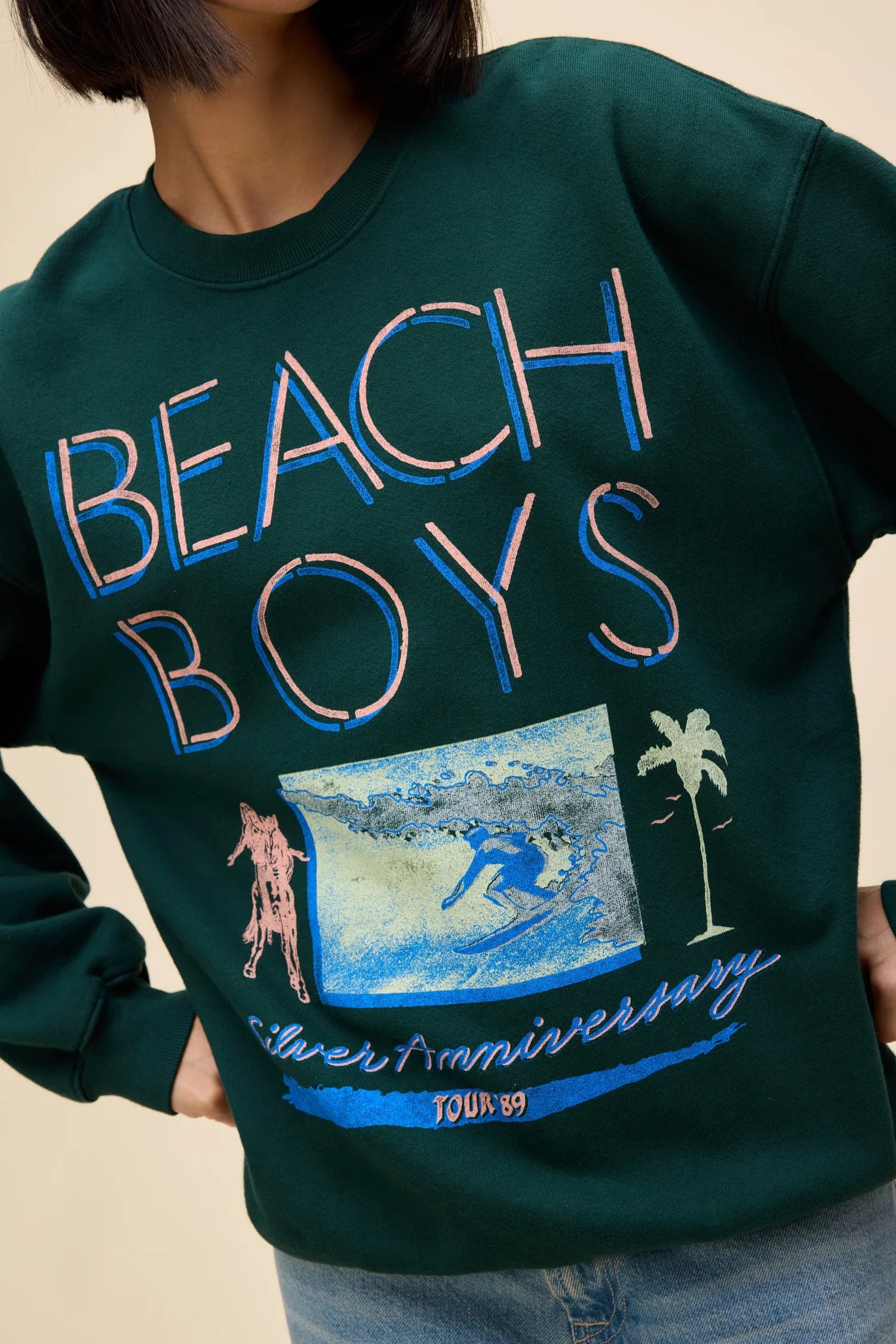 The Beach Boys Silver Anniversary BF Sweatshirt | Daydreamer