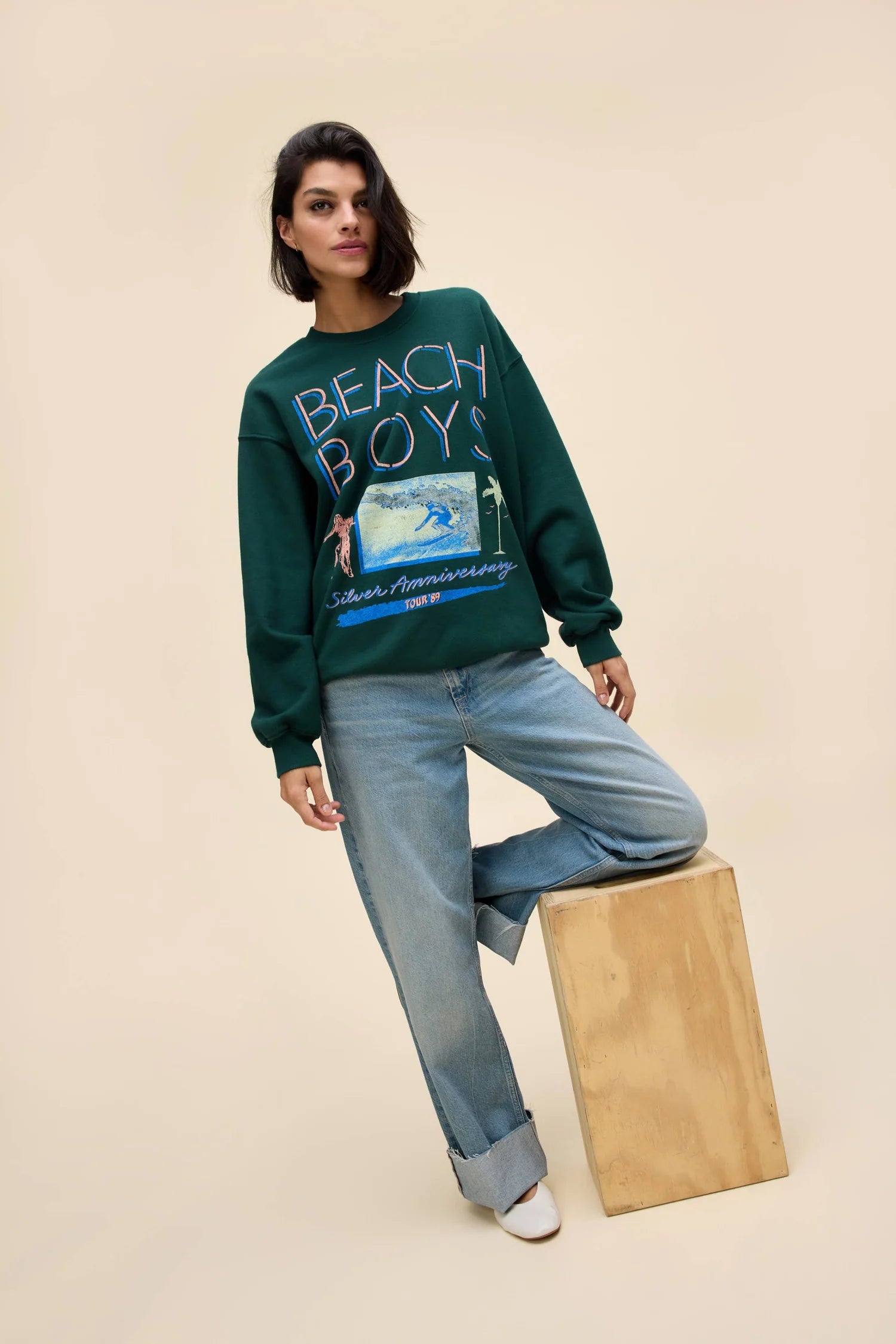 The Beach Boys Silver Anniversary BF Sweatshirt | Daydreamer