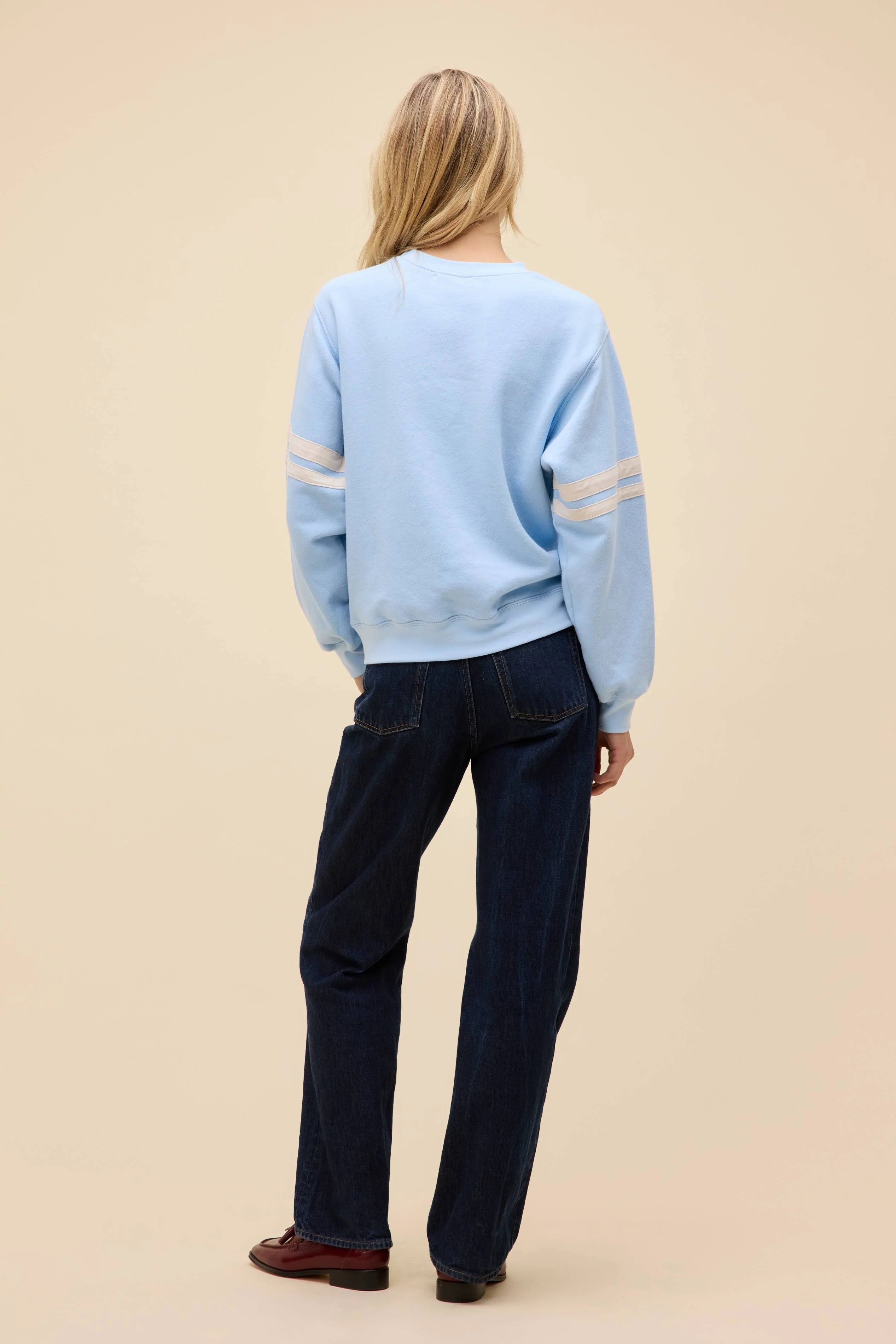 Loretta Lynn Blue Kentucky Girl Varsity Sweatshirt | Daydreamer