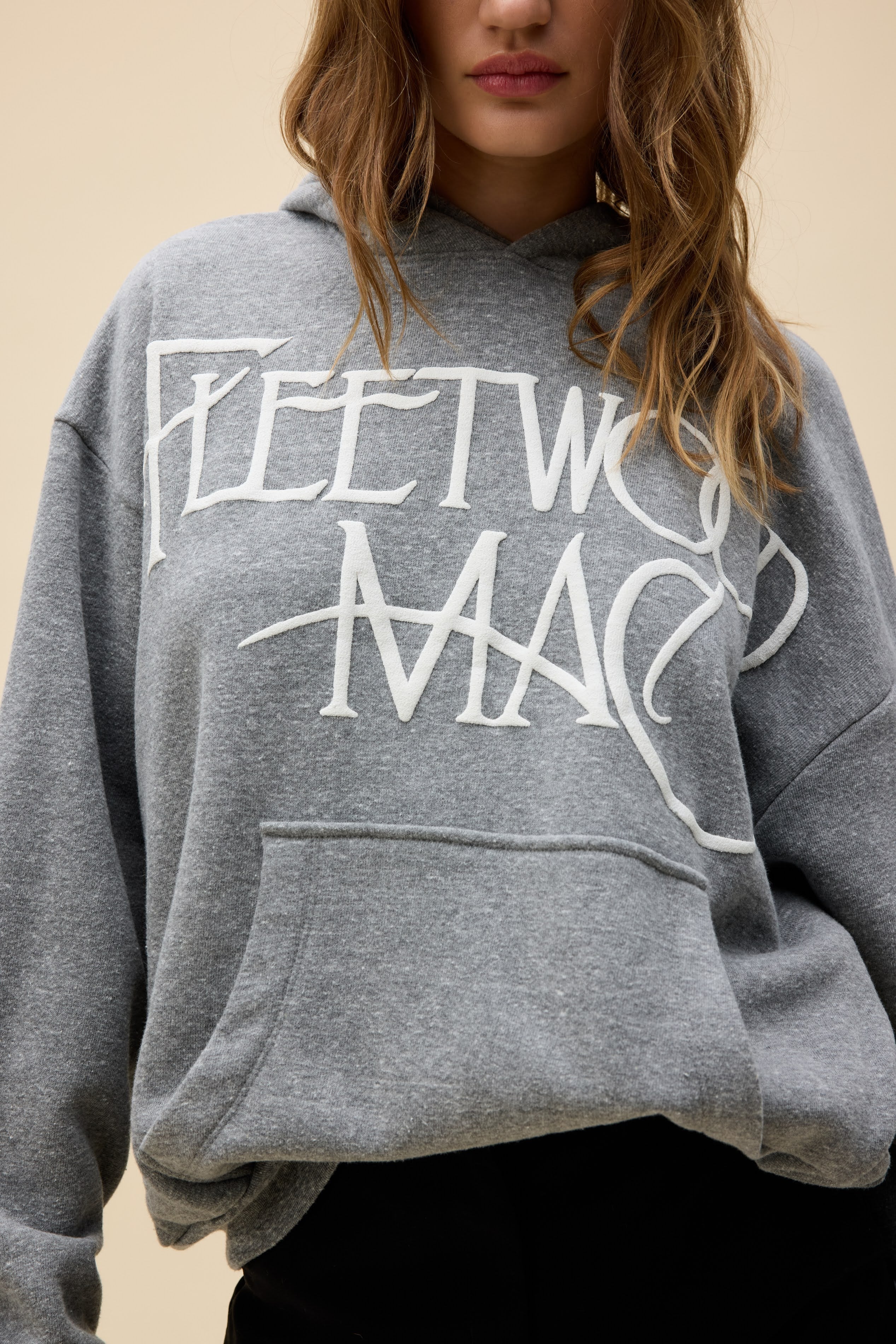 Fleetwood Mac Logo Oversized Hoodie | Daydreamer