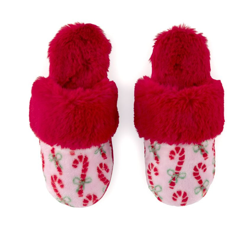 Felicity Candy Cane Slippers