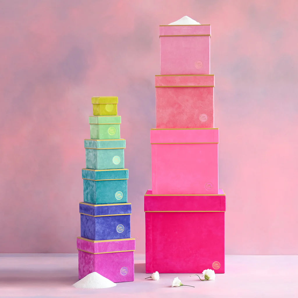 Patisserie Square Stacking Boxes | Glitterville