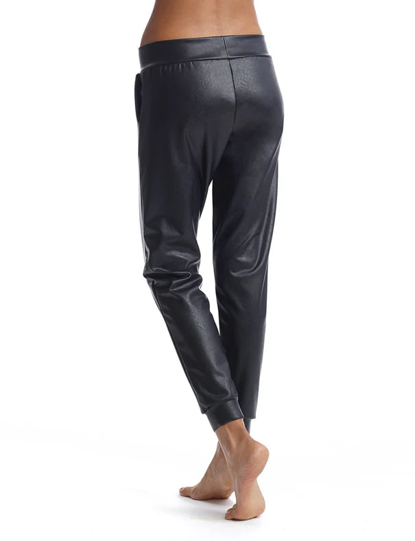 Faux Leather Jogger | Commando