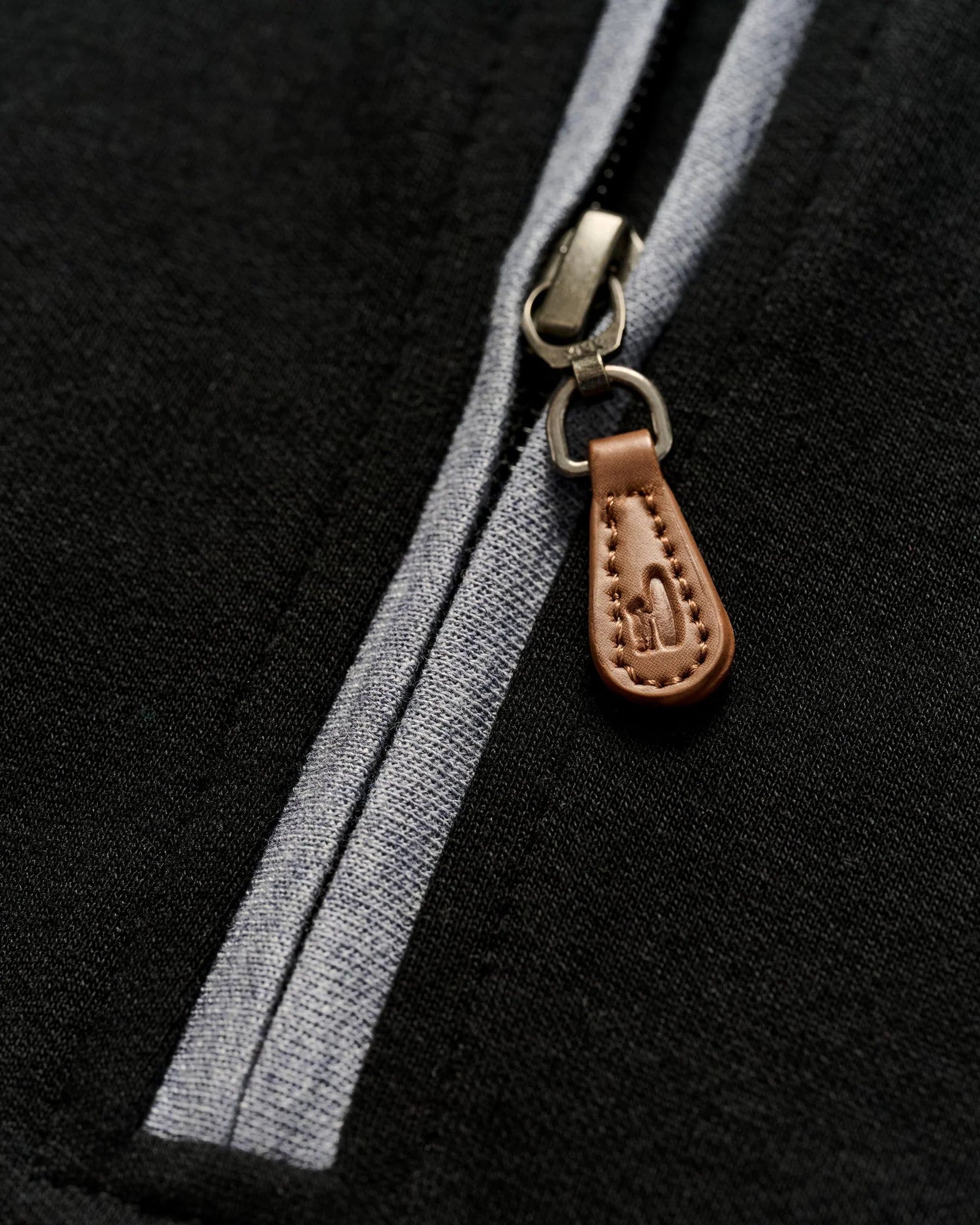 Sully 1/4 Zip Pullover - Black | Johnnie-O