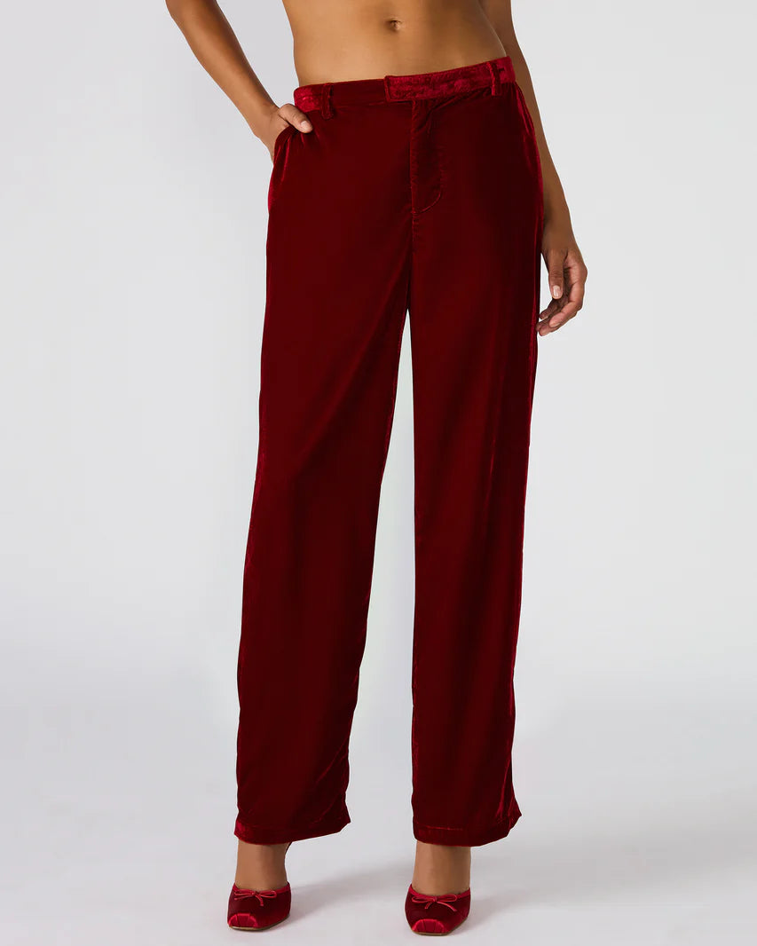 Tonia Pant - Red Velvet | Steve Madden