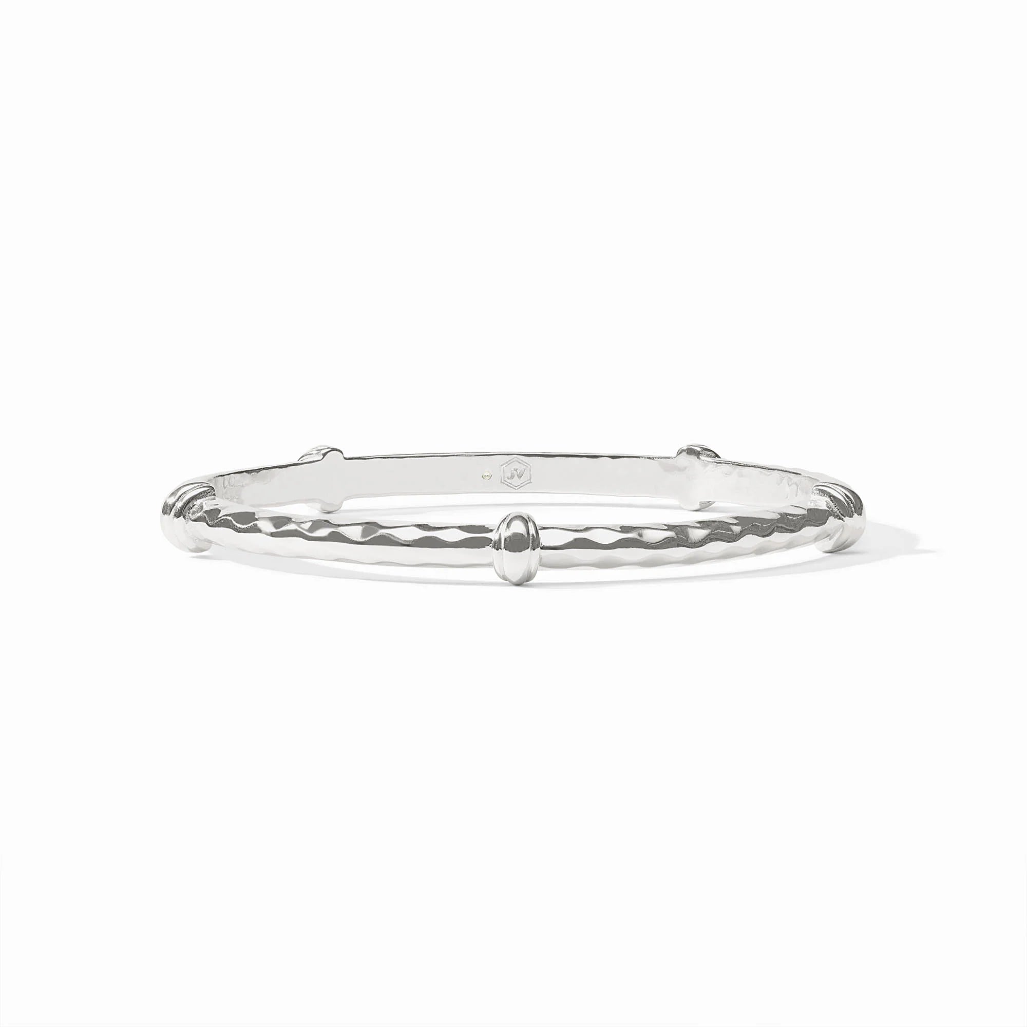 Savannah Silver Bangle Bracelet | Julie Vos