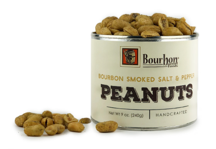 Bourbon Smoked Salt & Pepper Peanuts