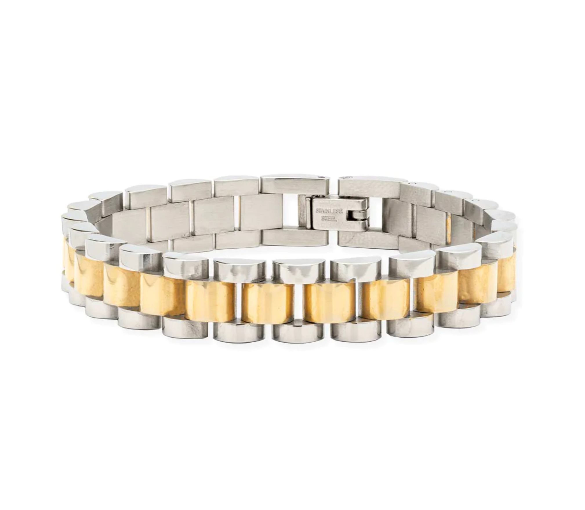 Rolly Two Tone Bracelet | Bracha