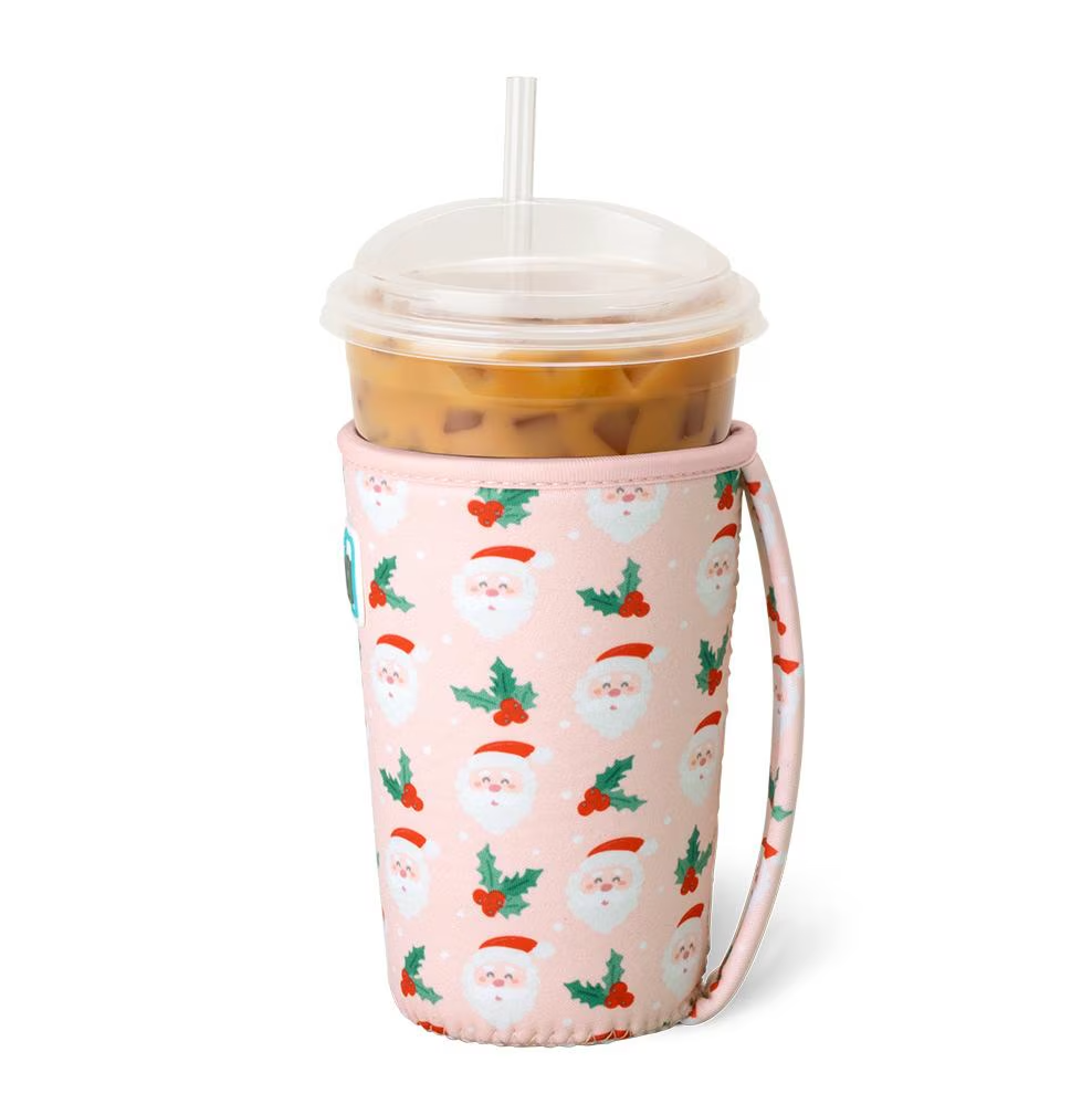 Holly Jolly Iced Cup Coolie (22oz) | Swig